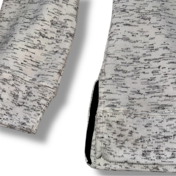 Bobbie Brooks NWT Sweatshirt Gray Heather Pullover Athleisure Arm Stripe Size L - Picture 10 of 16